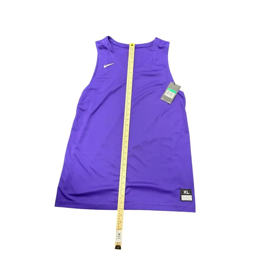 Nike Men's Purple Dri-FIT National Basketball Jersey Tank Top Size XL NWT